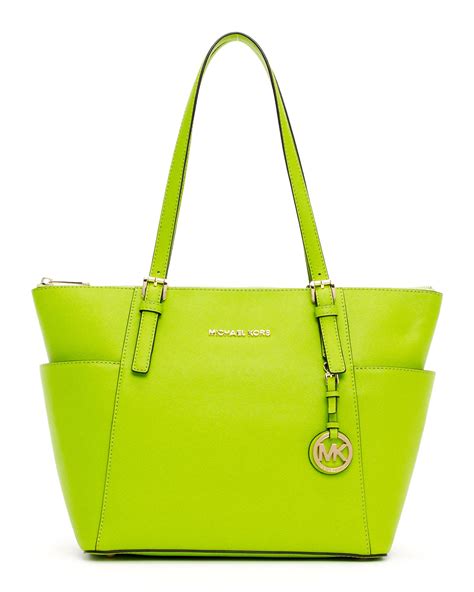 lime green michael kors purse|michael kors lime green handbag.